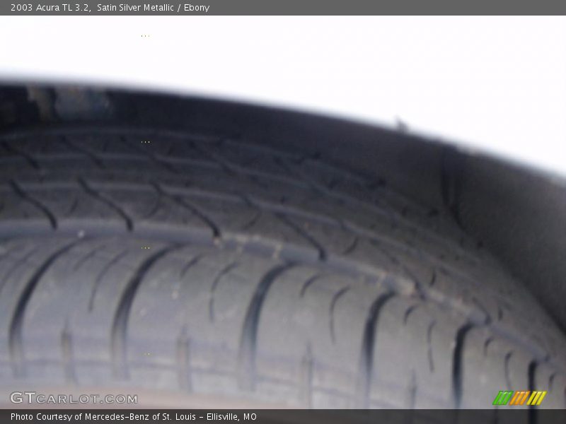 Satin Silver Metallic / Ebony 2003 Acura TL 3.2