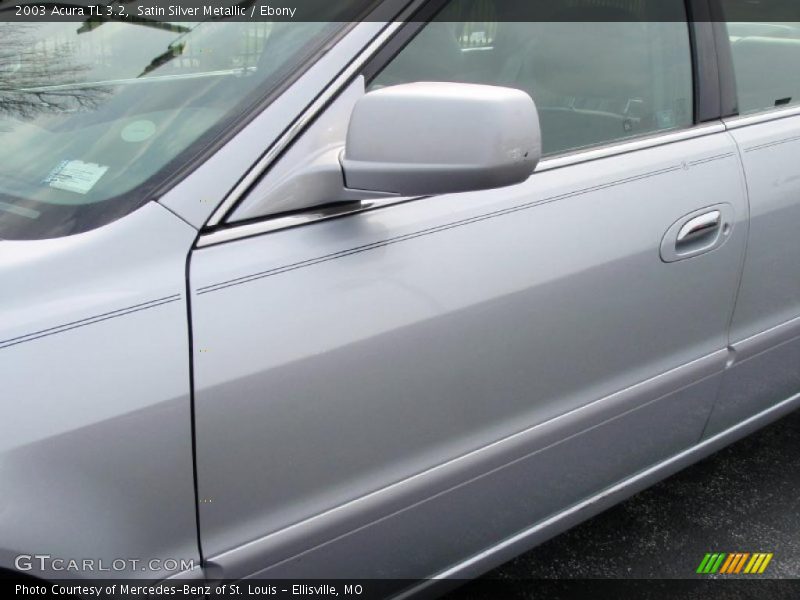 Satin Silver Metallic / Ebony 2003 Acura TL 3.2