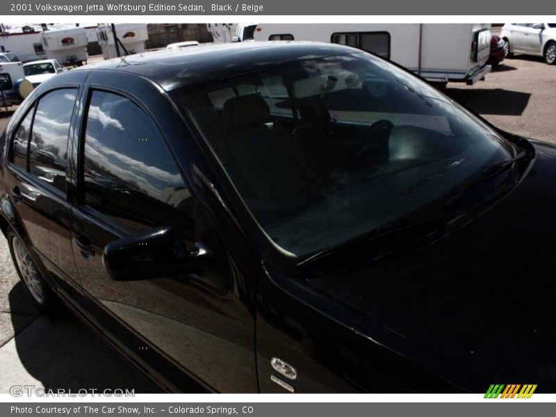 Black / Beige 2001 Volkswagen Jetta Wolfsburg Edition Sedan