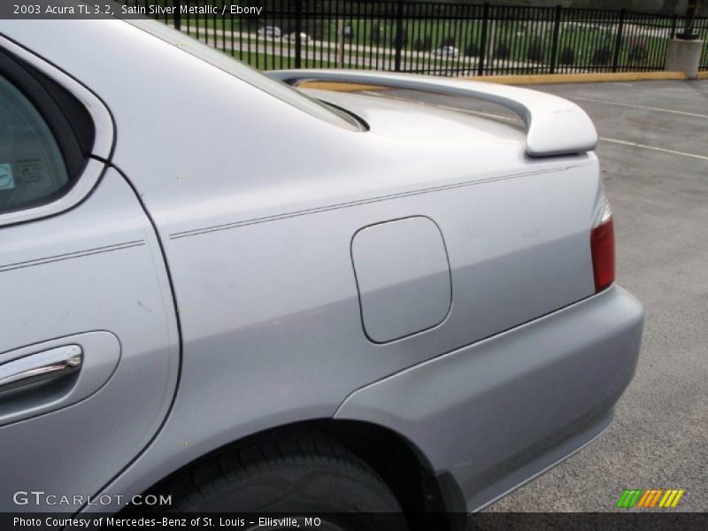 Satin Silver Metallic / Ebony 2003 Acura TL 3.2