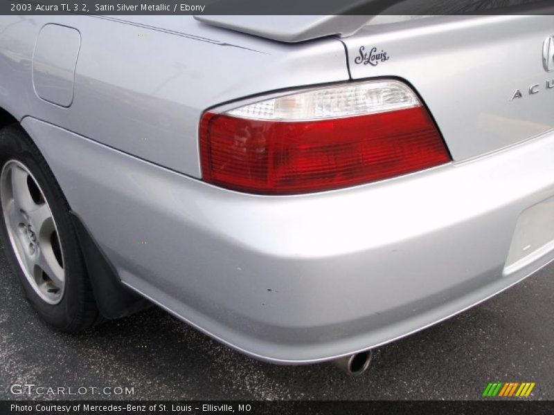 Satin Silver Metallic / Ebony 2003 Acura TL 3.2