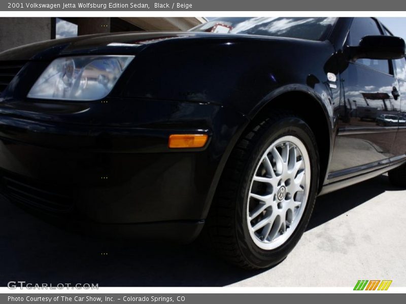 Black / Beige 2001 Volkswagen Jetta Wolfsburg Edition Sedan