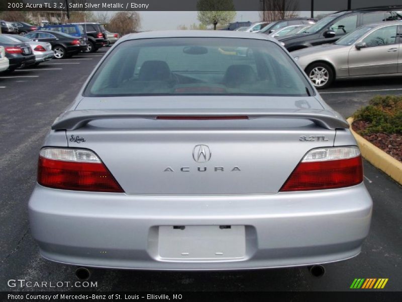 Satin Silver Metallic / Ebony 2003 Acura TL 3.2