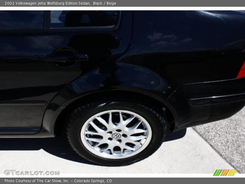 Black / Beige 2001 Volkswagen Jetta Wolfsburg Edition Sedan