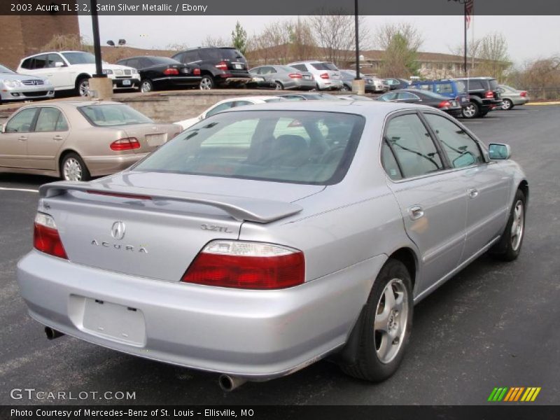 Satin Silver Metallic / Ebony 2003 Acura TL 3.2
