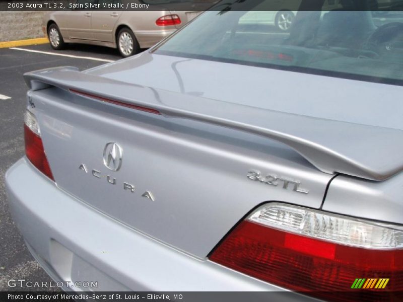 Satin Silver Metallic / Ebony 2003 Acura TL 3.2