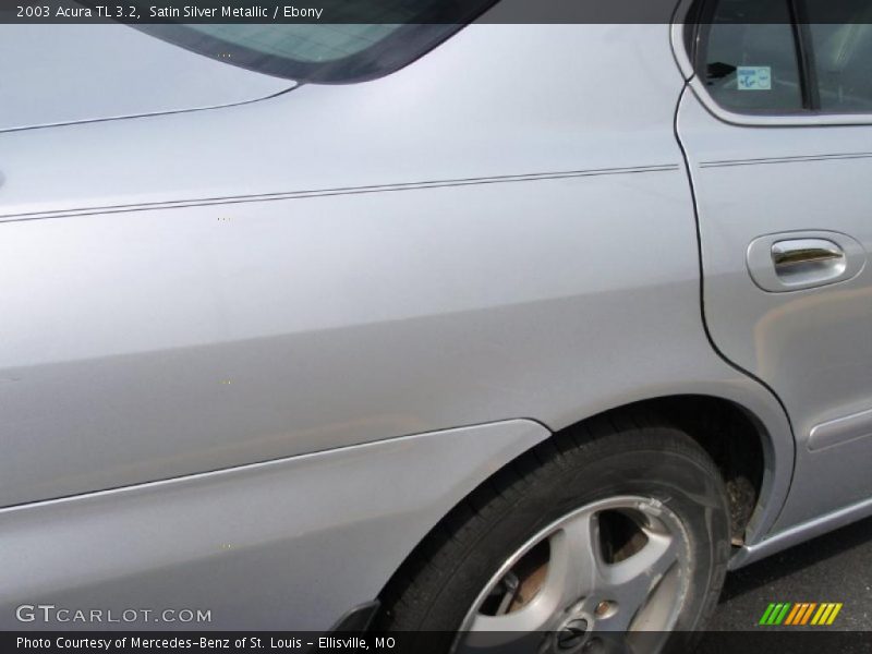 Satin Silver Metallic / Ebony 2003 Acura TL 3.2
