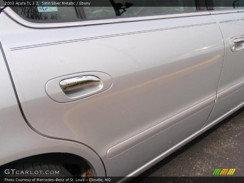 Satin Silver Metallic / Ebony 2003 Acura TL 3.2
