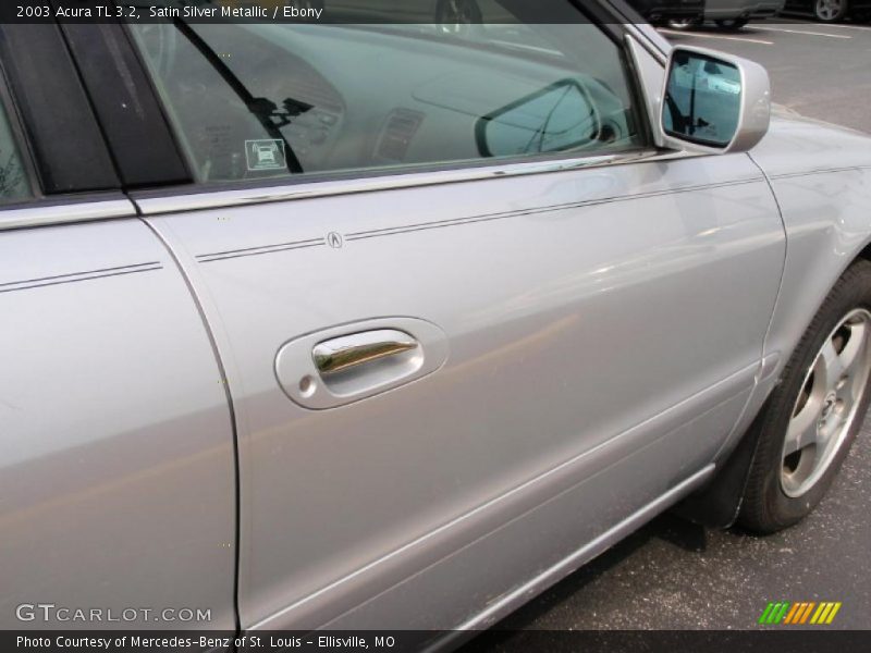 Satin Silver Metallic / Ebony 2003 Acura TL 3.2