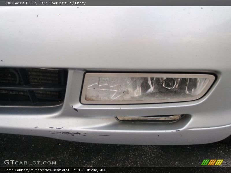 Satin Silver Metallic / Ebony 2003 Acura TL 3.2
