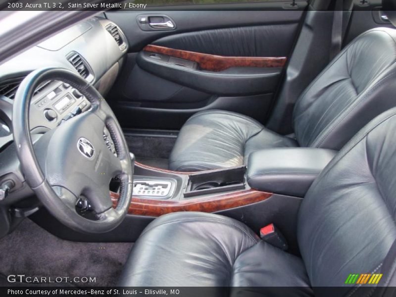 Satin Silver Metallic / Ebony 2003 Acura TL 3.2