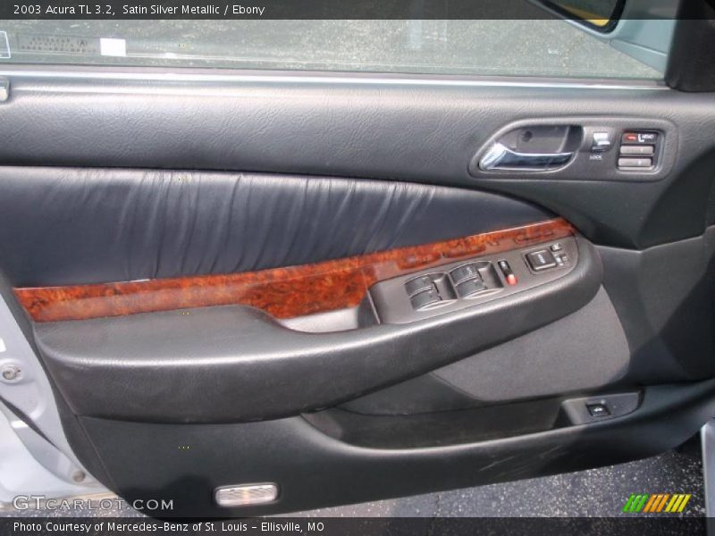 Satin Silver Metallic / Ebony 2003 Acura TL 3.2