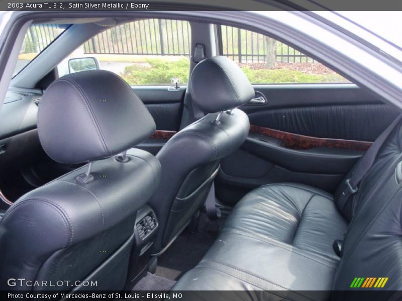 Satin Silver Metallic / Ebony 2003 Acura TL 3.2