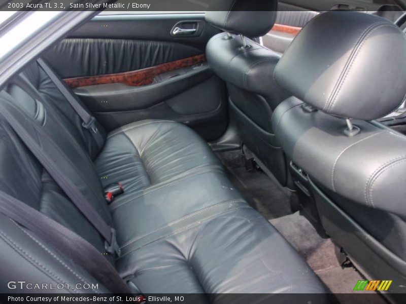 Satin Silver Metallic / Ebony 2003 Acura TL 3.2