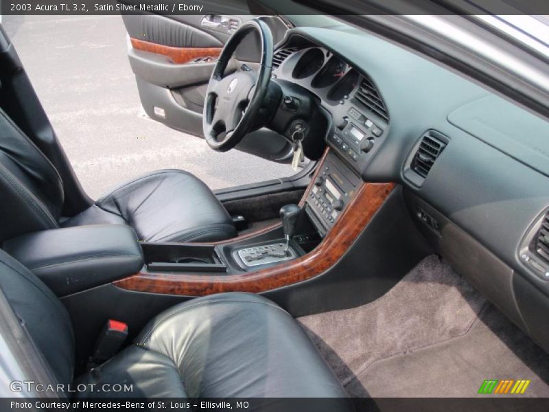 Satin Silver Metallic / Ebony 2003 Acura TL 3.2