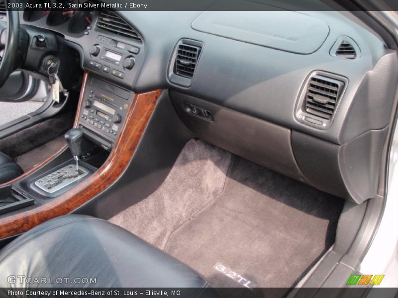 Satin Silver Metallic / Ebony 2003 Acura TL 3.2