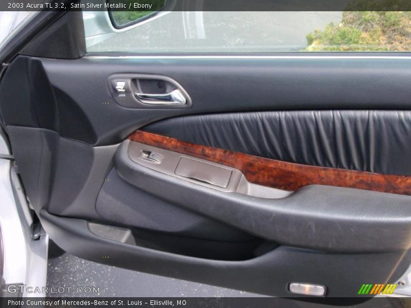 Satin Silver Metallic / Ebony 2003 Acura TL 3.2