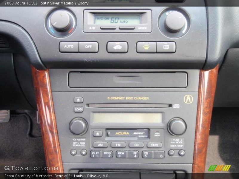 Satin Silver Metallic / Ebony 2003 Acura TL 3.2