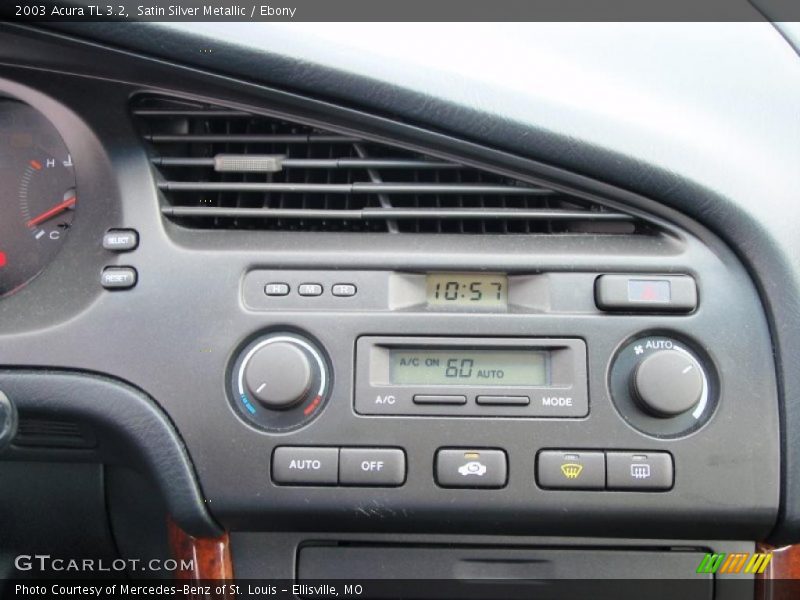 Satin Silver Metallic / Ebony 2003 Acura TL 3.2