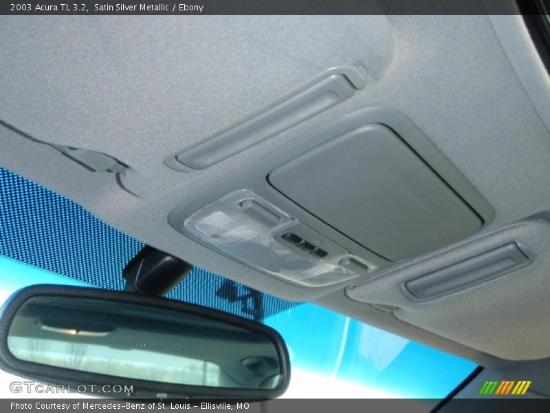Satin Silver Metallic / Ebony 2003 Acura TL 3.2