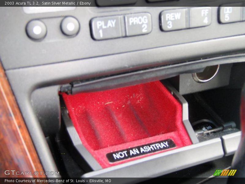 Satin Silver Metallic / Ebony 2003 Acura TL 3.2