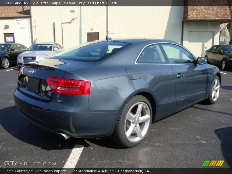 Meteor Gray Pearl Effect / Black 2010 Audi A5 3.2 quattro Coupe