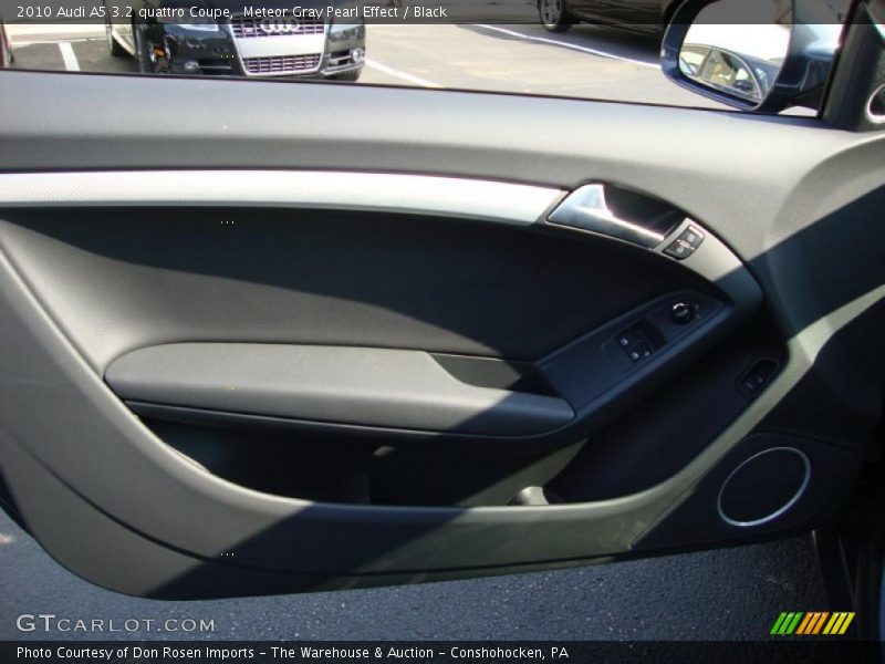 Meteor Gray Pearl Effect / Black 2010 Audi A5 3.2 quattro Coupe