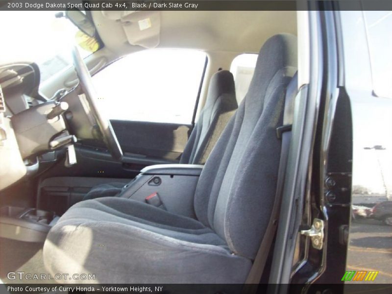 Black / Dark Slate Gray 2003 Dodge Dakota Sport Quad Cab 4x4