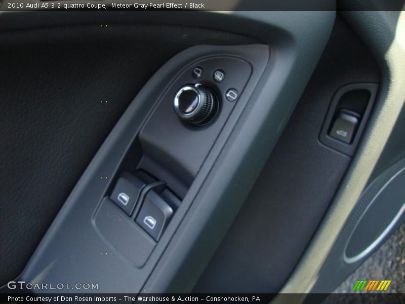Meteor Gray Pearl Effect / Black 2010 Audi A5 3.2 quattro Coupe