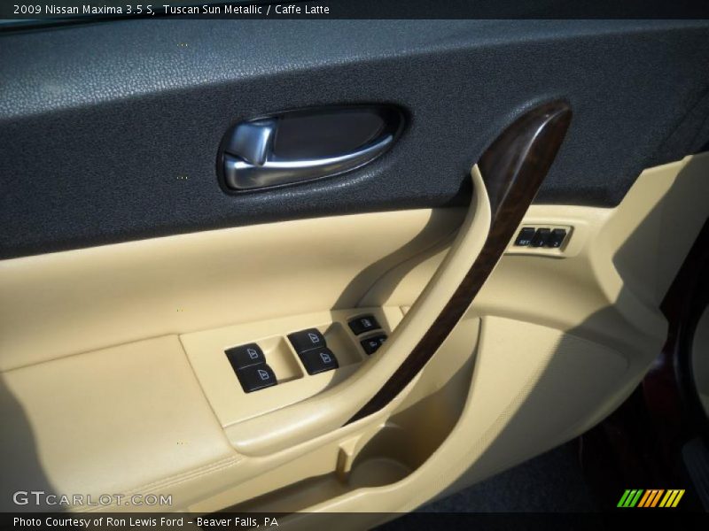 Tuscan Sun Metallic / Caffe Latte 2009 Nissan Maxima 3.5 S