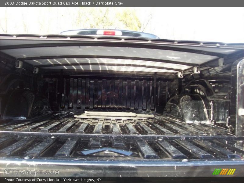 Black / Dark Slate Gray 2003 Dodge Dakota Sport Quad Cab 4x4