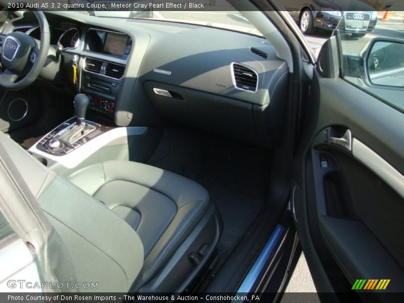 Meteor Gray Pearl Effect / Black 2010 Audi A5 3.2 quattro Coupe