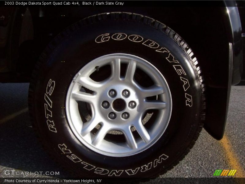 Black / Dark Slate Gray 2003 Dodge Dakota Sport Quad Cab 4x4