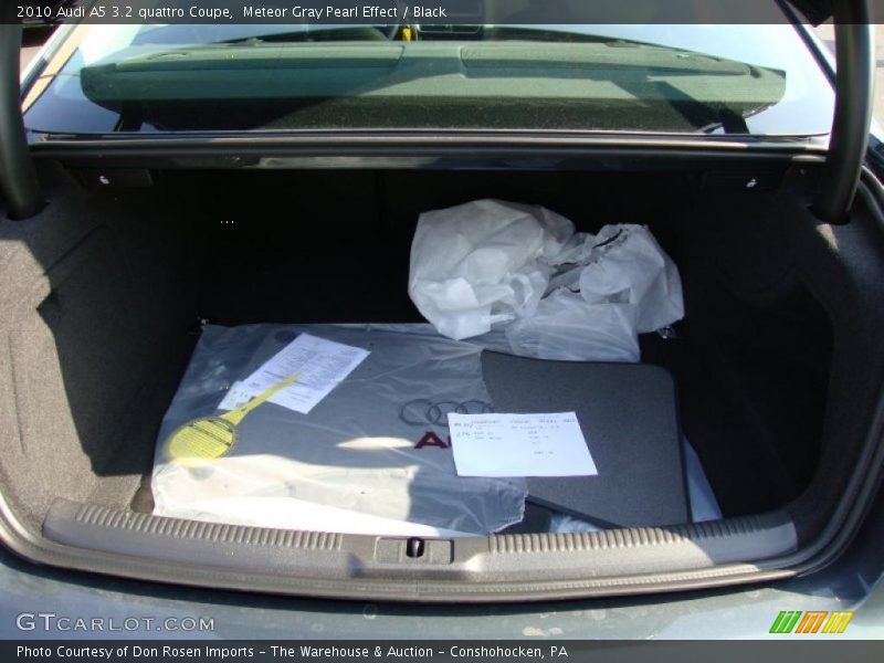 Meteor Gray Pearl Effect / Black 2010 Audi A5 3.2 quattro Coupe