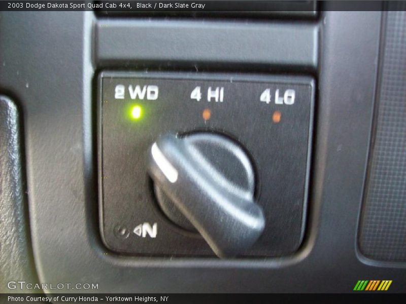Black / Dark Slate Gray 2003 Dodge Dakota Sport Quad Cab 4x4
