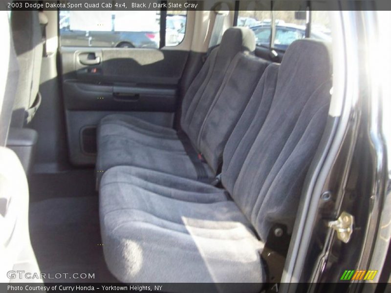 Black / Dark Slate Gray 2003 Dodge Dakota Sport Quad Cab 4x4