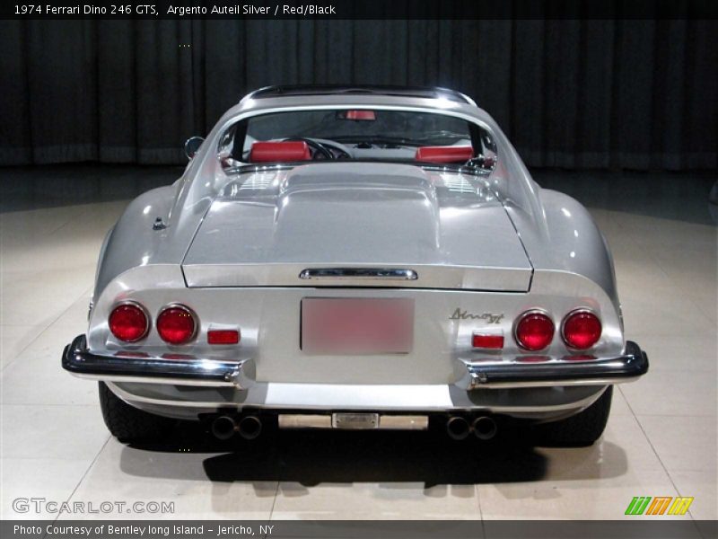 Argento Auteil Silver / Red/Black 1974 Ferrari Dino 246 GTS