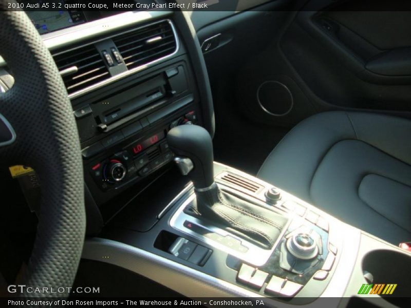 Meteor Gray Pearl Effect / Black 2010 Audi A5 3.2 quattro Coupe