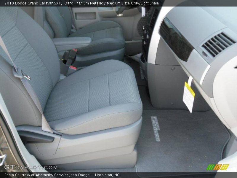 Dark Titanium Metallic / Medium Slate Gray/Light Shale 2010 Dodge Grand Caravan SXT
