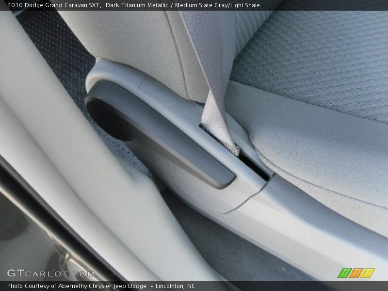 Dark Titanium Metallic / Medium Slate Gray/Light Shale 2010 Dodge Grand Caravan SXT
