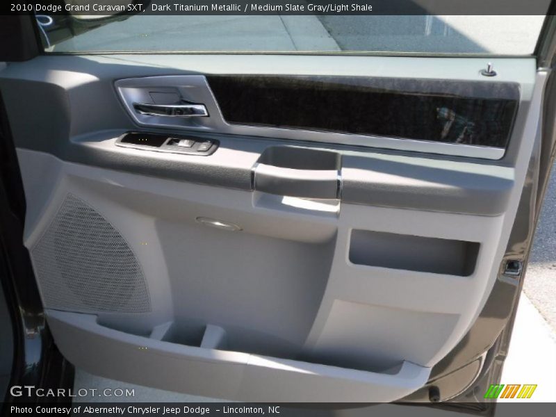 Dark Titanium Metallic / Medium Slate Gray/Light Shale 2010 Dodge Grand Caravan SXT
