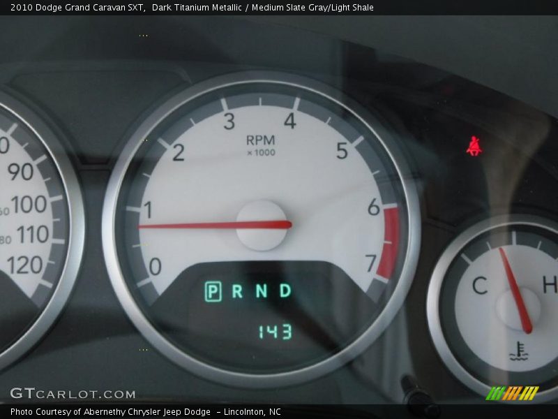 Dark Titanium Metallic / Medium Slate Gray/Light Shale 2010 Dodge Grand Caravan SXT