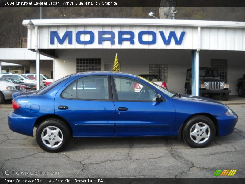 Arrival Blue Metallic / Graphite 2004 Chevrolet Cavalier Sedan