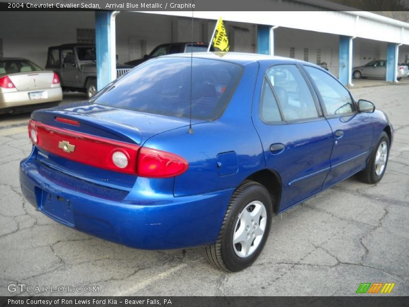 Arrival Blue Metallic / Graphite 2004 Chevrolet Cavalier Sedan
