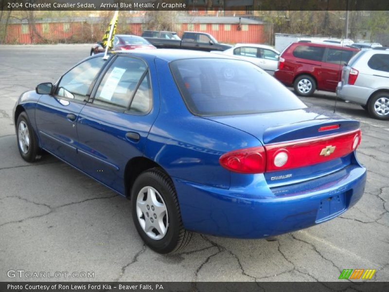 Arrival Blue Metallic / Graphite 2004 Chevrolet Cavalier Sedan