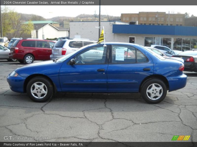 Arrival Blue Metallic / Graphite 2004 Chevrolet Cavalier Sedan