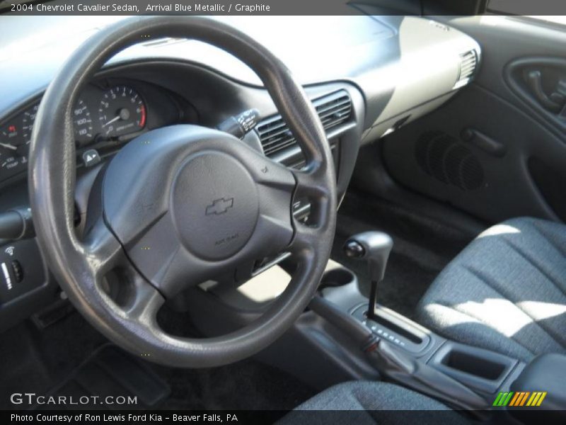 Arrival Blue Metallic / Graphite 2004 Chevrolet Cavalier Sedan