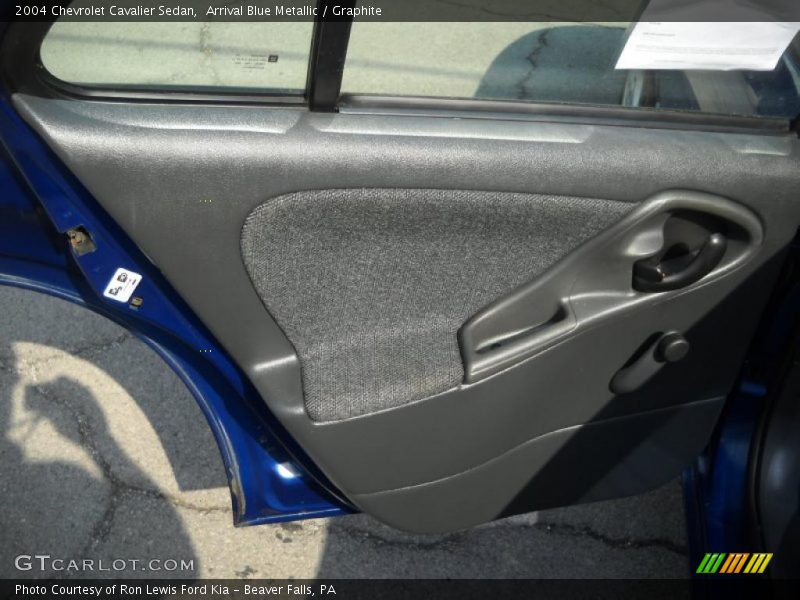 Arrival Blue Metallic / Graphite 2004 Chevrolet Cavalier Sedan