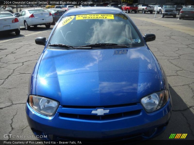 Arrival Blue Metallic / Graphite 2004 Chevrolet Cavalier Sedan