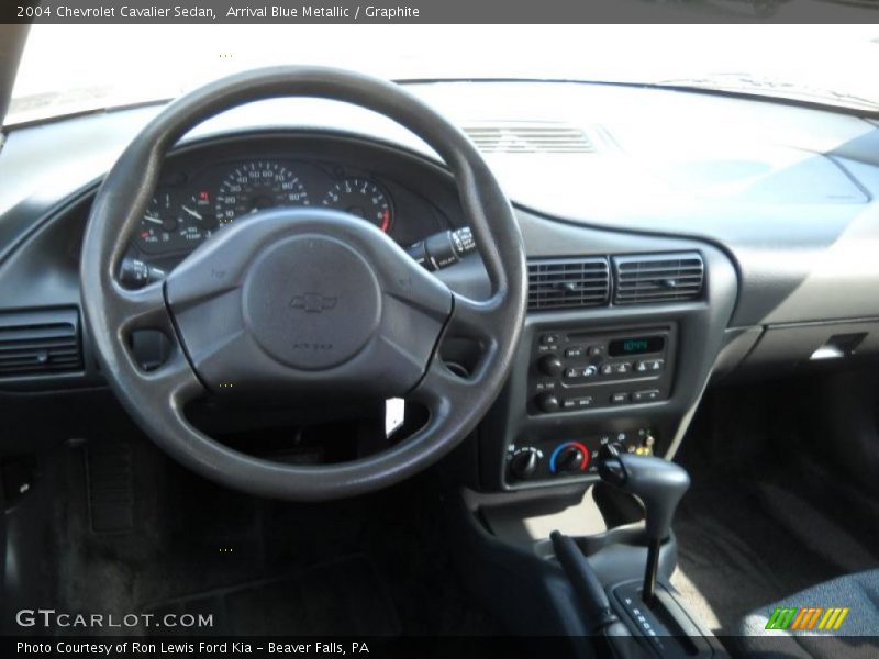 Arrival Blue Metallic / Graphite 2004 Chevrolet Cavalier Sedan